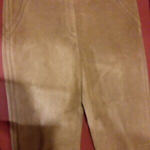 INC International Concepts Suede Pants Size 8